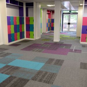 Comet Carpet Burmatex Code fire resistant carpet tiles Fitted