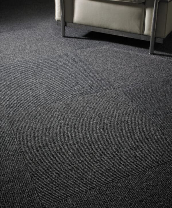 Heckmondwike Zephyr Carpet Tiles Fitted
